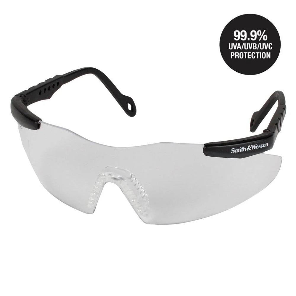 Magnum Safety Eyewear Clear Lenses with Black Frame from Columbia Safety